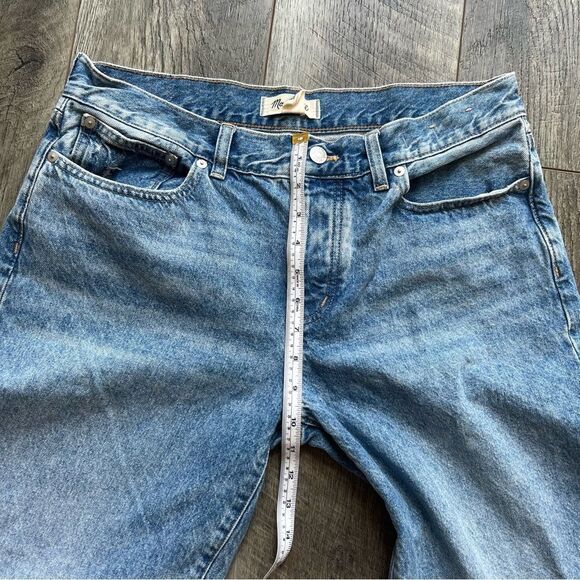 Madewell Women's Straight Leg Jeans - Blue - Picture 9 of 15